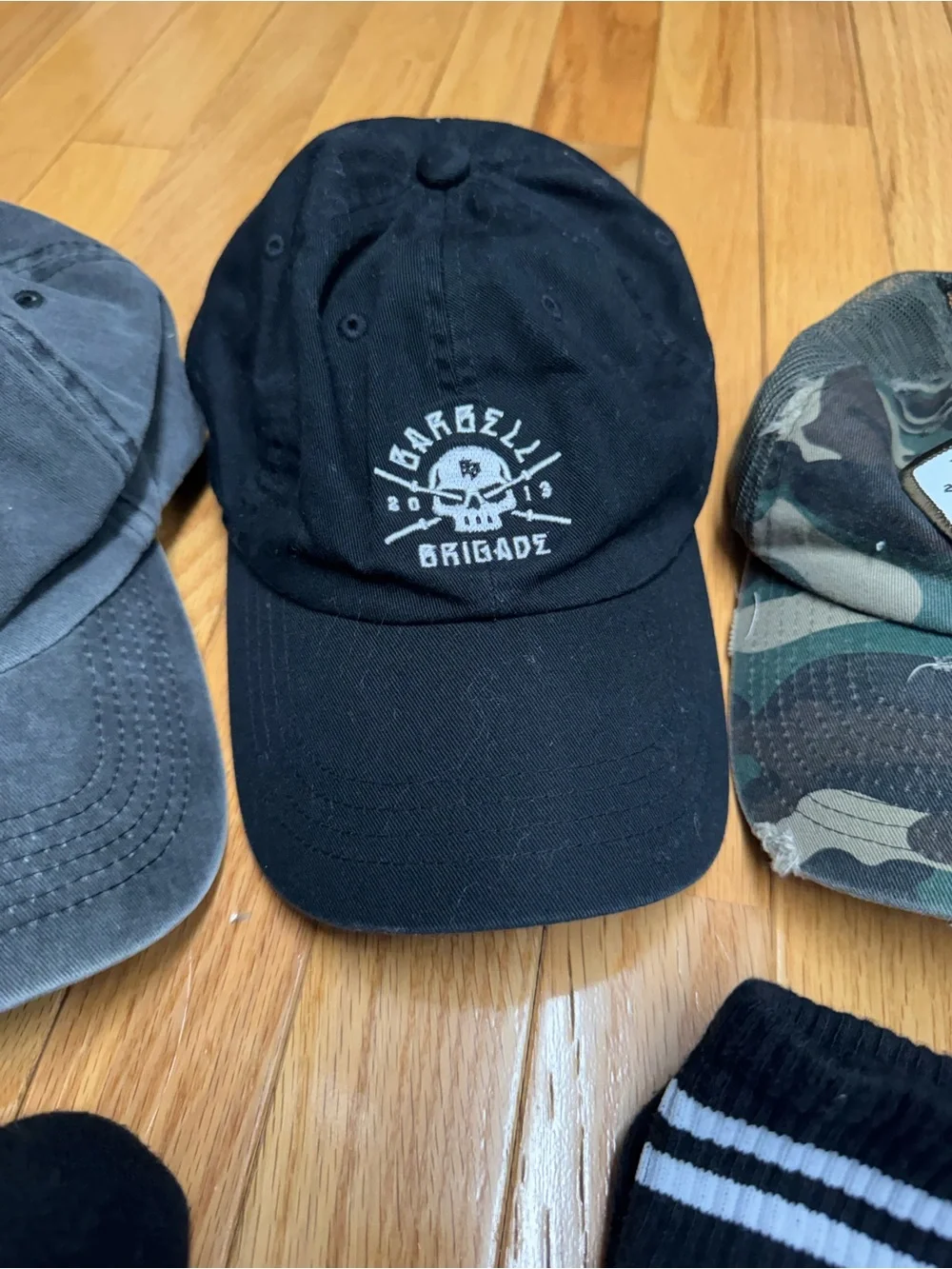 Barbell Brigade MFLH Barbells & Ponytails Hat and Accessory Bundle